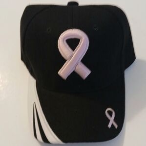 Breast Cancer Awareness Hat (Black)